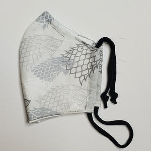 Game of Thrones House Stark Face Mask Handmade
